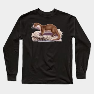 Eurasian Otter Long Sleeve T-Shirt